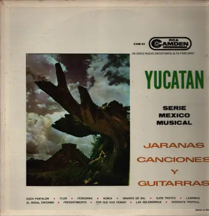 Conjunto Meridano, Paco y Gloria, Manuel Vargas & others - Yucatan, Jaranas Canciones Y Guitarras
