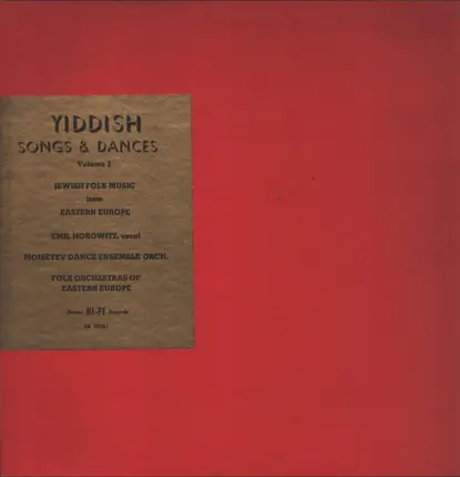 Various - Yiddish Songs & Dances Volume 2
