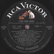 LP - Igors Gavin, Marcia Rodd. a.o. - Your Own Thing (Original Cast Recording)