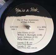 LP - William S. Burroughs, Philip Glass - You're A Hook