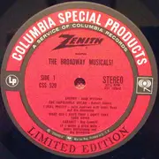 LP - Various - Zenith Salutes... The Broadway Musicals - Limited Edition