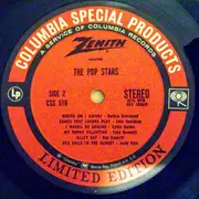 LP - Various - Zenith Salutes... The Pop Stars - Limited Edition