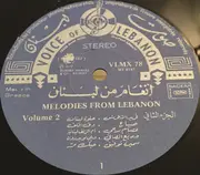 LP - Farid Elatrache, Sabah, Wadih El Safi a.o. - Melodies From Lebanon Volume 2