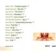 CD - Bettini + Orlow / Davide Debernardi a.o. - ...undabdiePost1999! - The Artificial Soundscapes