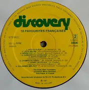 LP - Orchestre Mario Robbiani, The Eddy Starr Orchestra - 16 Favourites Françaises