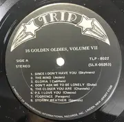 LP - The Skyliners / The Jesters / The Cadillacs a.o. - 16 Golden Oldies Vol 7