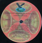 LP - Various - 16 Greatest Original Bluegrass Hits