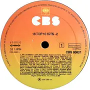 LP - Billy Swan, Albert West a.o. - 16 Top-10 Hits! (Vol. 2)