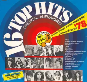 Howard Carpendale - 16 Top Hits - Aktuellste Schlager Aus Den Hitparaden Januar / Februar '78