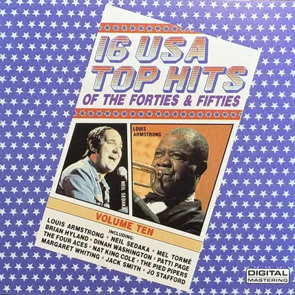 Mel Tormé, Patti Page, Louis Armstrong a.o. - 16 USA Top Hits Of The Forties & Fifties - Volume Ten