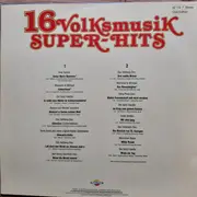 LP - Volksmusik-Sampler - 16 Volksmusik Super-Hits