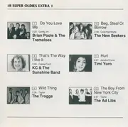 CD - The Troggs / The Rubettes / Connie Francis a.o. - 18 Super Oldies International