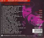 CD-Box - Georg Kreisler / Gerhard Polt / Volker Pispers a.o. - 100 Jahre Kabarett - 1970-2001 - Digipak + Booklet