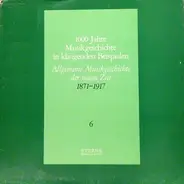 Various - 1000 Jahre Musikgeschichte In Klingenden Beispielen · Allgemeine Musikgeschichte Der Neuen Zeit 187