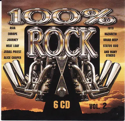 Santana, Toto, Black Sabbath, a.o. - 100% Rock Vol. 2