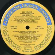 Double LP - Lehar; Addinsell - 120 Music Masterpieces Highlights
