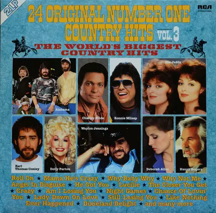 Alabama, Kenny Rogers, a.o. - 24 Original Number One Country Hits Vol. 3