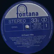 Double LP - Alexandra, Vicky, Curd a.o. - 24 Super Hits
