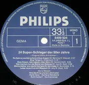 Double LP - Die Carmenas, Willy Hagara a.o. - 24 Super-Schlager Der 50er Jahre - Gatefold