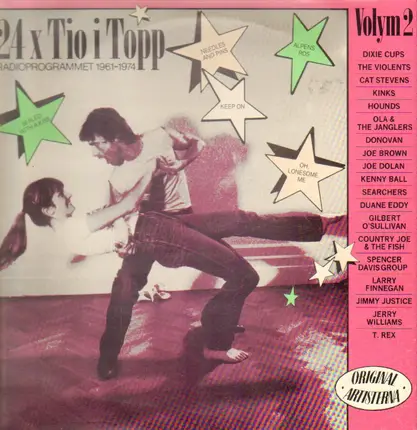 Dixie Cups, The Violents a.o. - 24 x Tio i Topp Radioprogrammet 1961-1974 Volym 2