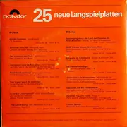 7inch Vinyl Single - Various - 25 Neue Langspielplatten (Ein Feuerwerk Bunter Melodien) - Gatefold