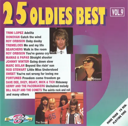 Roy Orbison, Trini Lopez a.o. - 25 Oldies Best Vol. 9