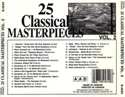 CD - Vivaldi, Bizet, Mozart a.o. - 25 Classical Masterpieces Vol. 2