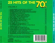 CD - Cat Stevens / Aretha Franklin a.o. - 25 Hits Of The 70's Volume 4