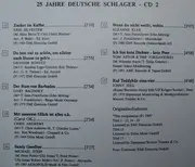 CD - Andy Borg, Rico lanza - 25 Jahre Deutsche Schlager CD 2