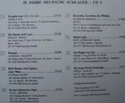 CD-Box - Howard Carpendale, Christian Anders, Gitte, a.o. - 25 Jahre Deutsche Schlager