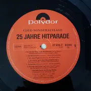 Double LP - Maria Andergast & Hans Lang, Rudi Schurike, a.o. - 25 Jahre Hitparade (25 Hits Von 1949-1973) - mono
