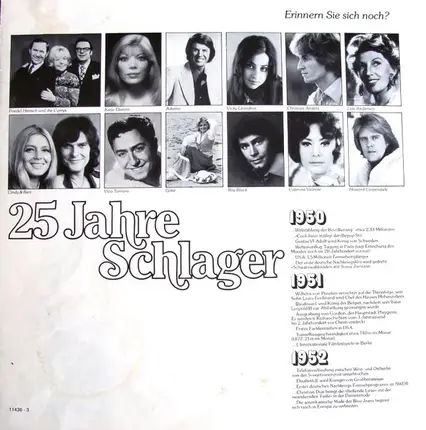 Peter Alexander, Katja Ebstein a.o. - 25 Jahre Schlager