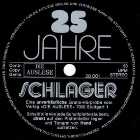 Various Artists - 25 Jahre Schlager