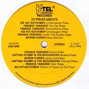 LP - Various - 25 Polka Greats Vol. 1