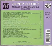 CD - Eric Burdon & The Animals / Chubby Checker a.o. - 25 Super Oldies Vol. 3 - Too Good Be Forgotten