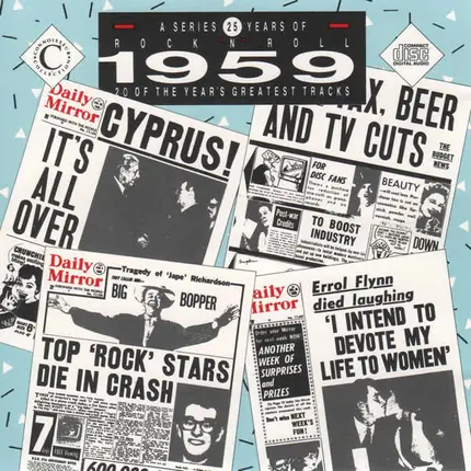 Adam Faith / Sandy Nelson / The Platters / a.o. - 25 Years Of Rock 'N' Roll 1959
