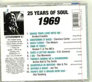 CD - Aretha Franklin, Otis Redding, Clarence Carter, The Moments - 25 Years Of Soul - 1969