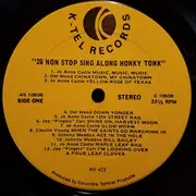 LP - Del Wood; Jo Anne Castle - 26 Non Stop Sing Along Honky Tonk  (Vol. 1) - Songbook