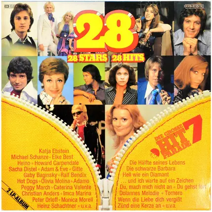 Heino / Ralf Bendix Mit Orchester / Olivia Molina / a.o. - 28 Stars 28 Hits (Die Grosse Hitparade 7)