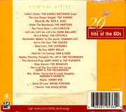 CD - The Everly Brothers, The Drifters, The Supremes a.o. - 20 Best Hits Of The 60s - Digipak