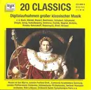 CD - Bach, Mozart a.o. - 20 Classics - Digitalaufnahmen Großer Klassischer Musik