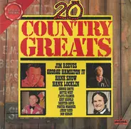 Jim Reeves / Hank Snow / a.o. - 20 Country Greats