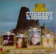 LP - Jerry lee Lewis / Johnny Cash a.o. - 20 Golden Country Songs