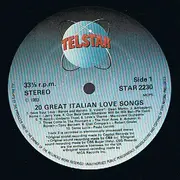 LP - Renée & Renato, Dean Martin, Umberto Tozzi a.o. - 20 Great Italian Love Songs