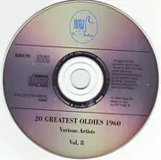 CD - Dion, Carl Mann a.o. - 20 Greatest Oldies 1960 Vol. 8