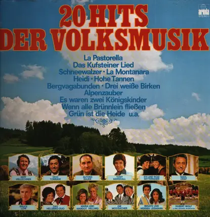 Vico Torriani, Sepp Viellechner, Afons Bauer, a.o. - 20 Hits Der Volksmusik