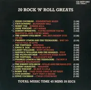 CD - Fats Domino, Bobby Vee a.o. - 20 Rock 'N' Roll Greats