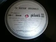 Double LP - Various - 20 Rockin' Originals - Silver Labels
