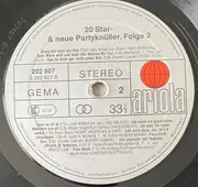 LP - Katja Ebstein, Udo Jürgens, Mary Roos - 20 Star - & Neue Party-Knüller Folge 2