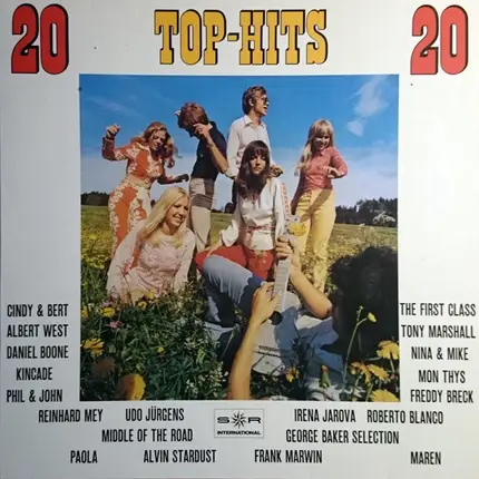 Cindy & Bert, Daniel Boone, a.o. - 20 Top-Hits